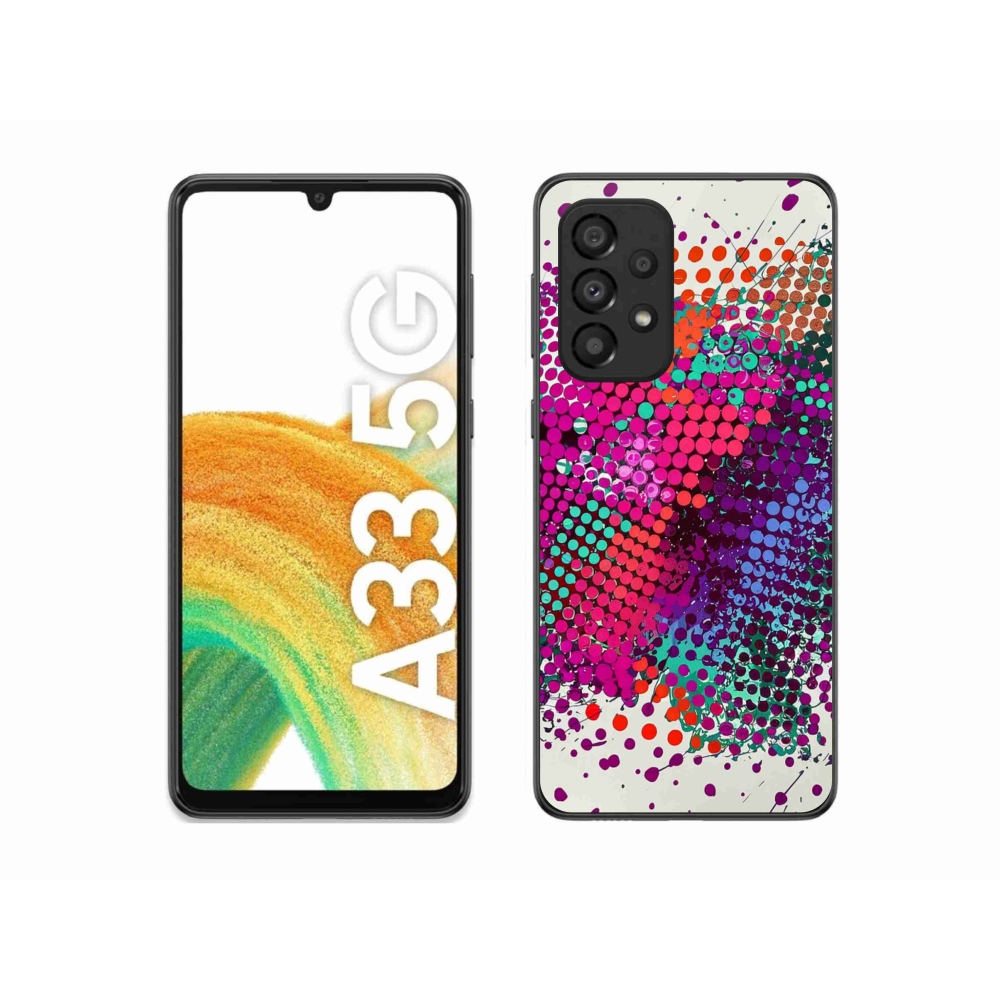 Gelový kryt mmCase na Samsung Galaxy A33 - abstraktní motiv 65