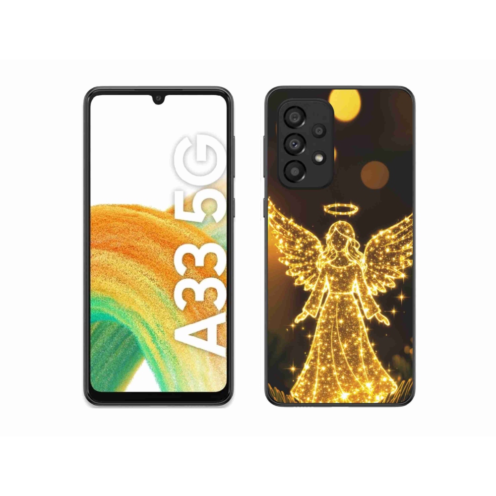 Gelový kryt mmCase na Samsung Galaxy A33 - anděl