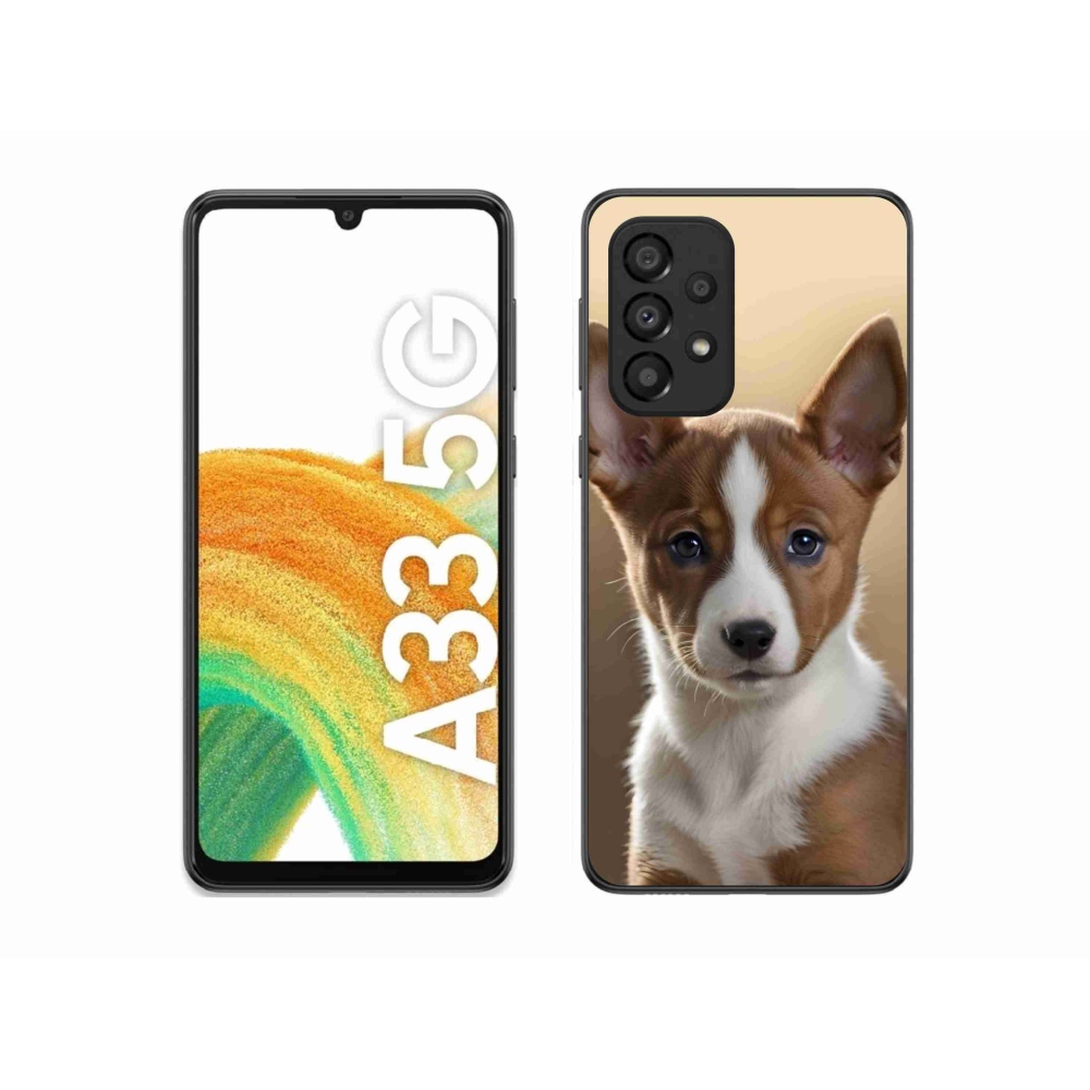 Gelový kryt mmCase na Samsung Galaxy A33 - basenji
