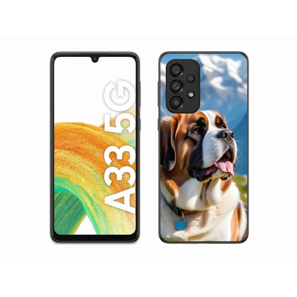 Gelový kryt mmCase na Samsung Galaxy A33 - bernardýn