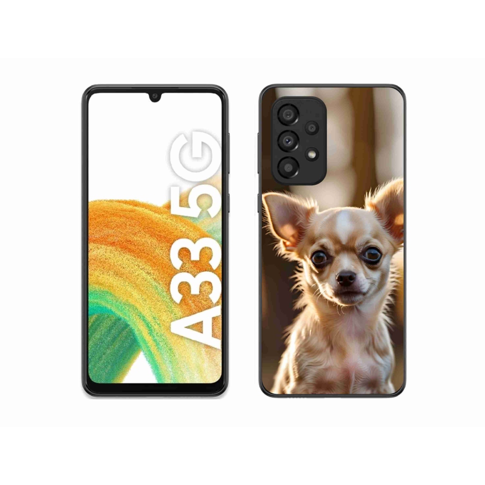 Gelový kryt mmCase na Samsung Galaxy A33 - čivava 6