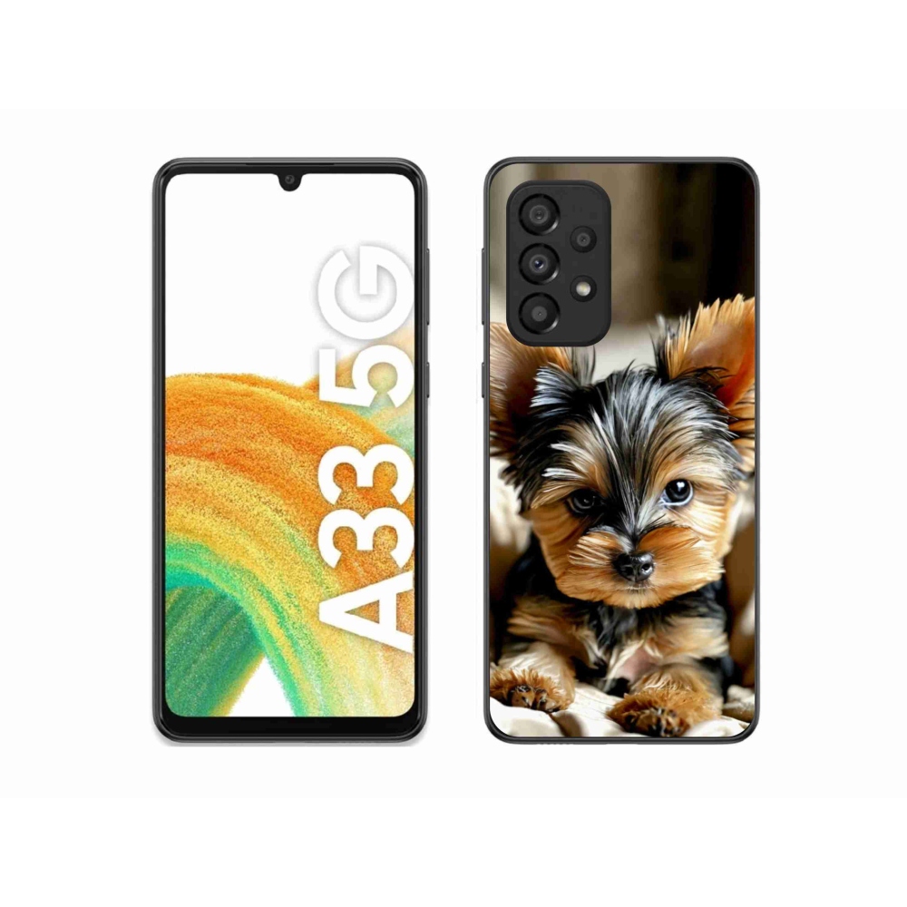 Gelový kryt mmCase na Samsung Galaxy A33 - jorkšír 11