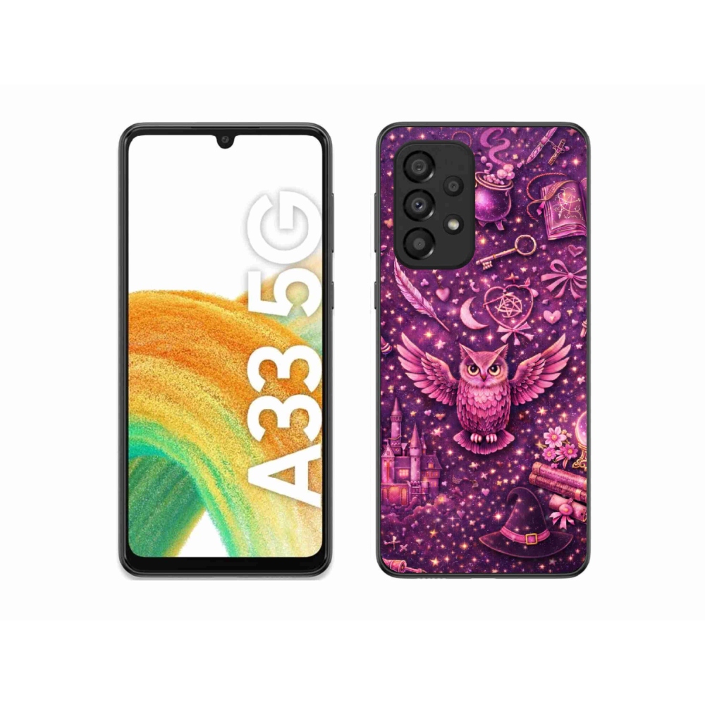 Gelový kryt mmCase na Samsung Galaxy A33 - magický svět