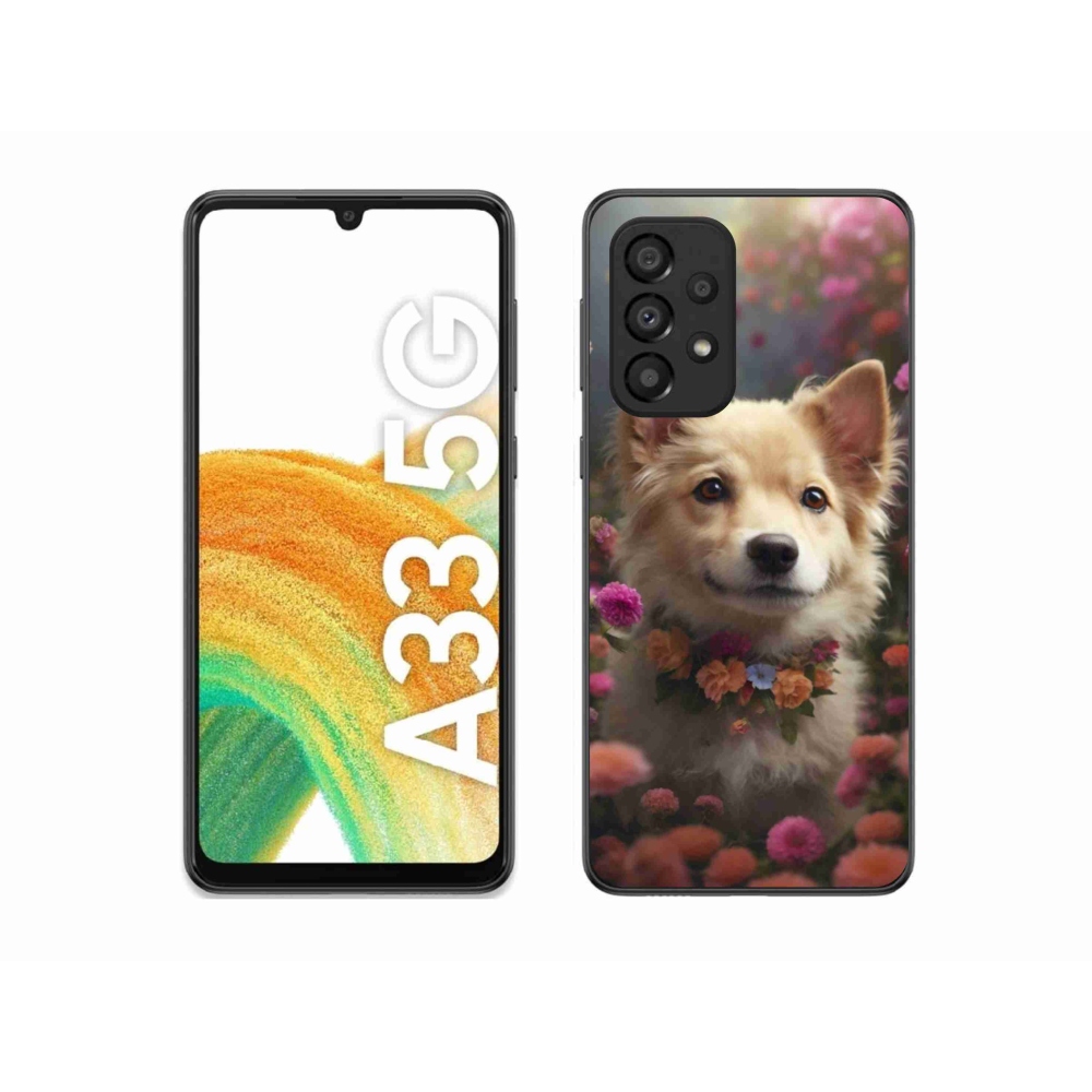 Gelový kryt mmCase na Samsung Galaxy A33 - německý špic