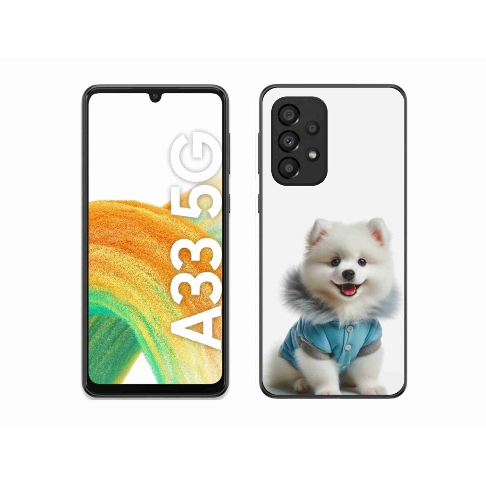 Gelový kryt mmCase na Samsung Galaxy A33 - pomeranian