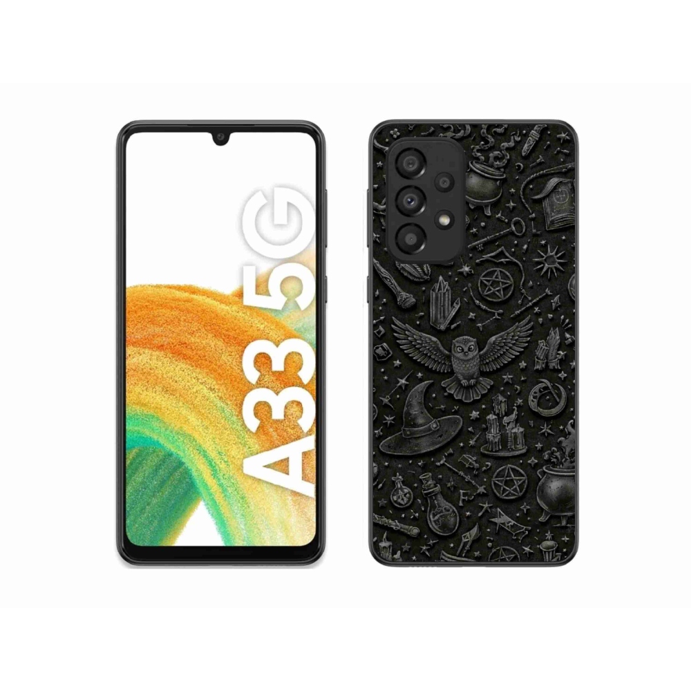 Gelový kryt mmCase na Samsung Galaxy A33 - tmavý magický svět