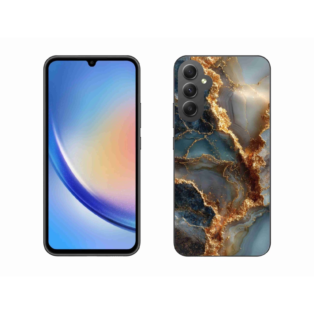 Gelový kryt mmCase na Samsung Galaxy A34 5G - abstraktní motiv 33