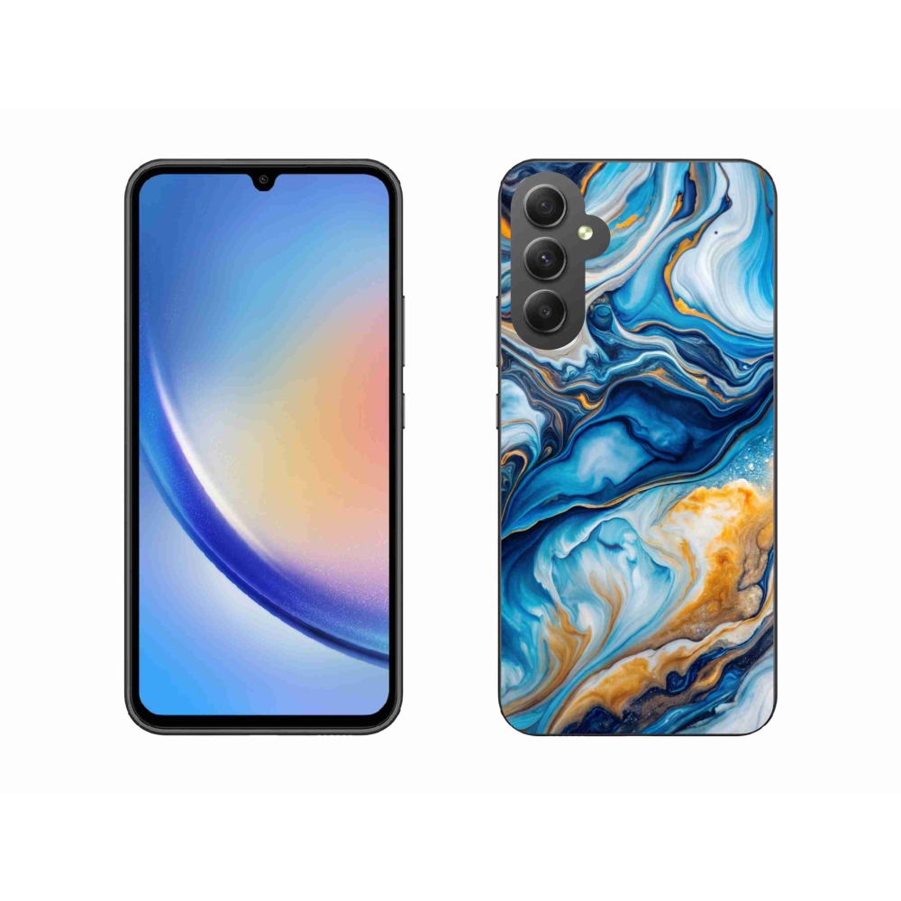 Gelový kryt mmCase na Samsung Galaxy A34 5G - abstraktní motiv 34