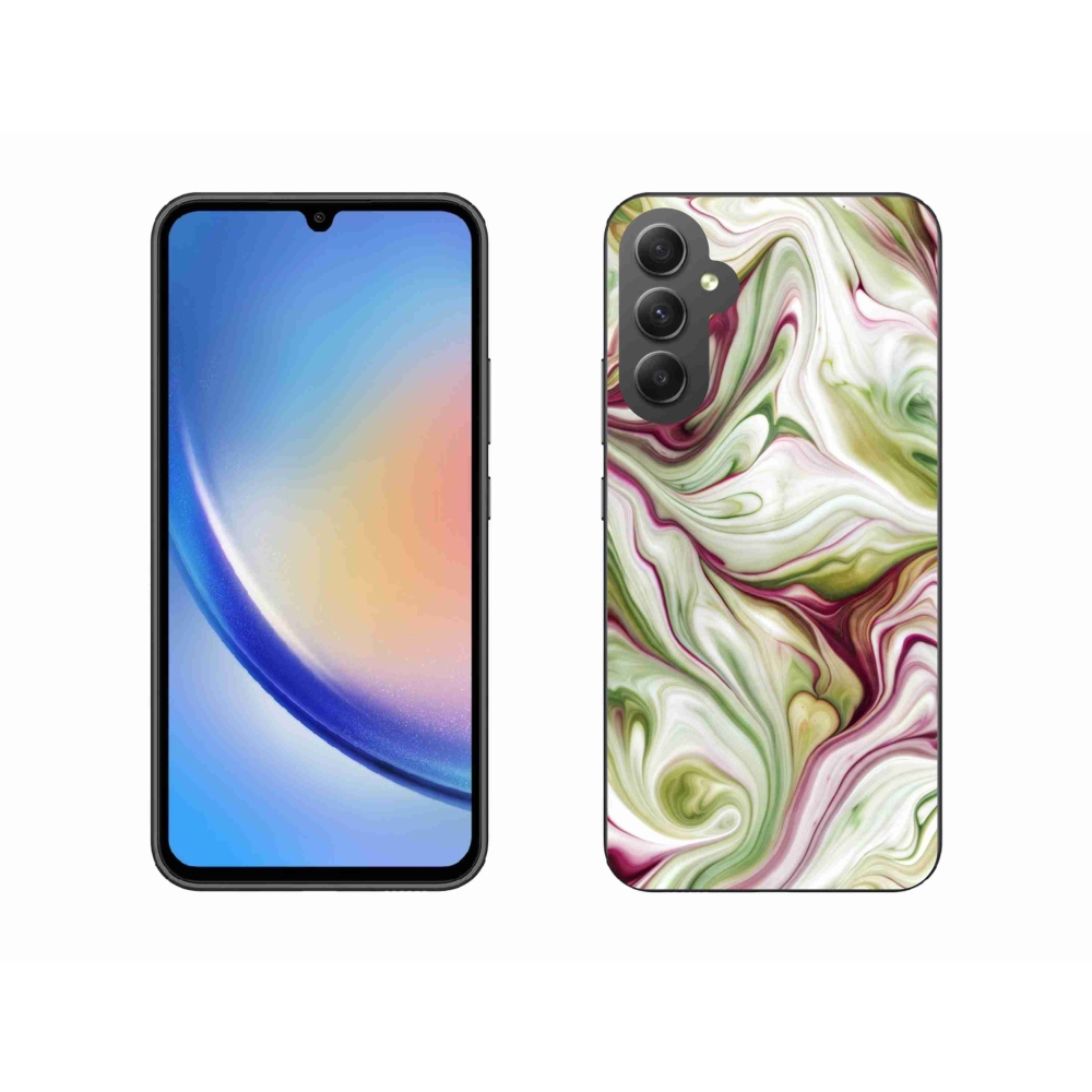 Gelový kryt mmCase na Samsung Galaxy A34 5G - abstraktní motiv 36