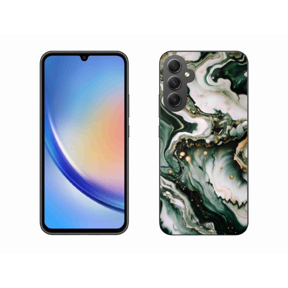 Gelový kryt mmCase na Samsung Galaxy A34 5G - abstraktní motiv 38