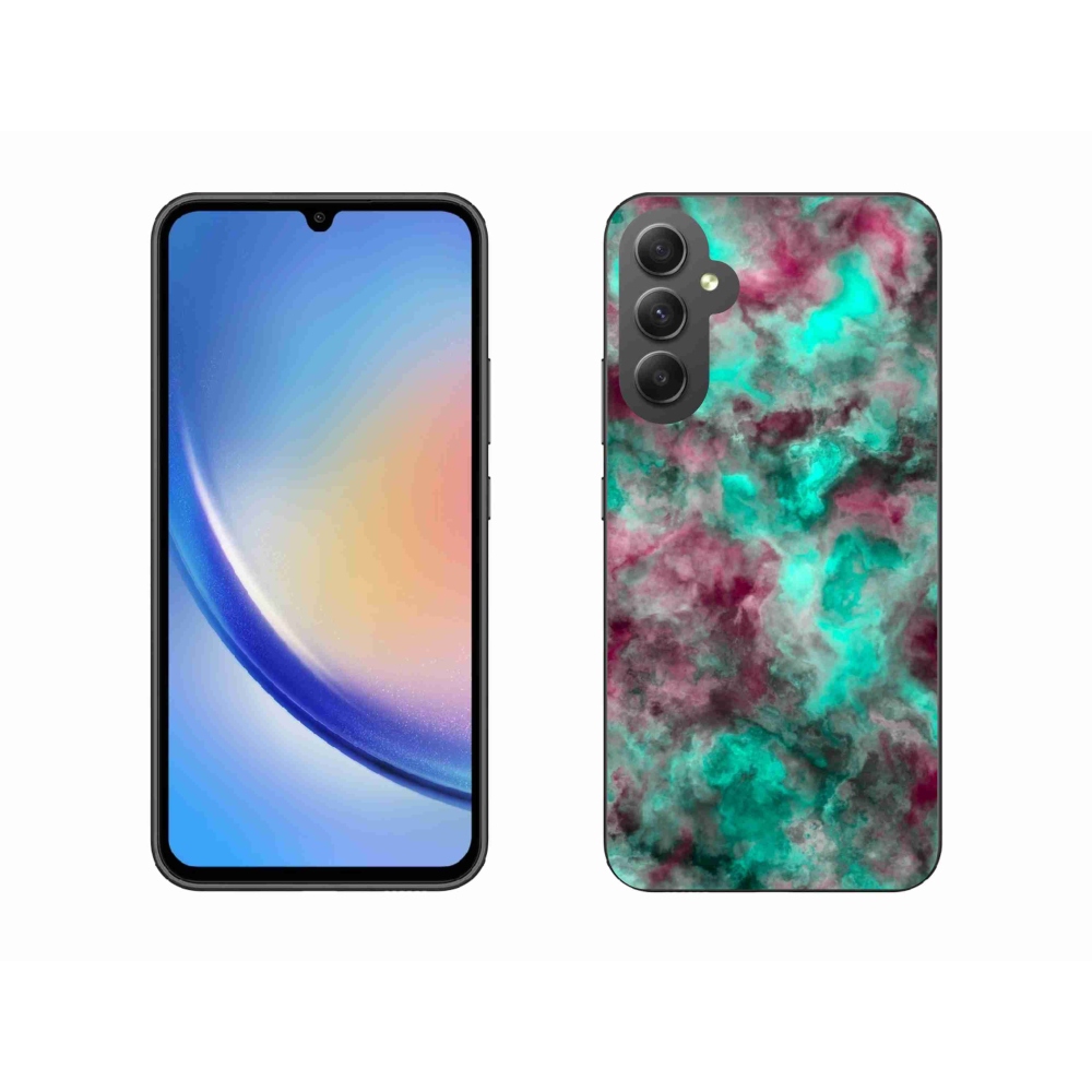 Gelový kryt mmCase na Samsung Galaxy A34 5G - abstraktní motiv 39