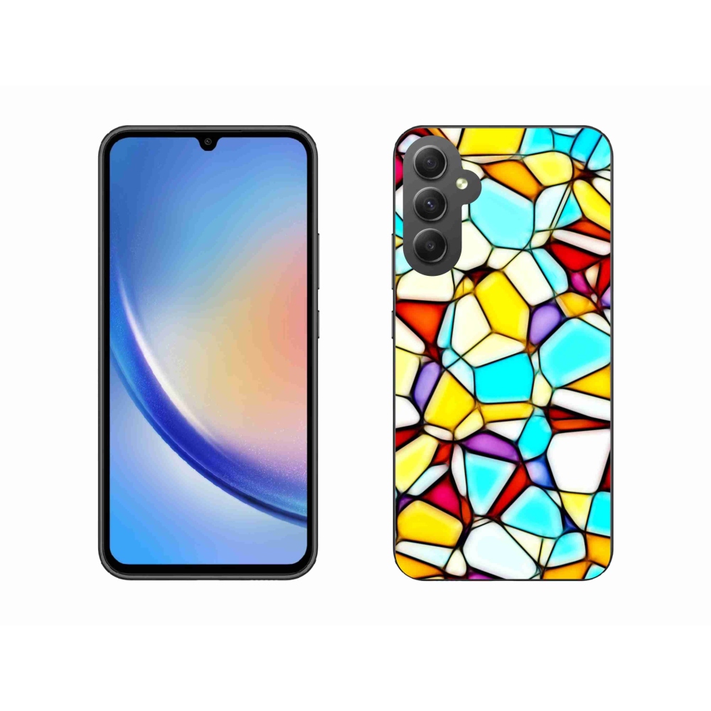 Gelový kryt mmCase na Samsung Galaxy A34 5G - abstraktní motiv 40