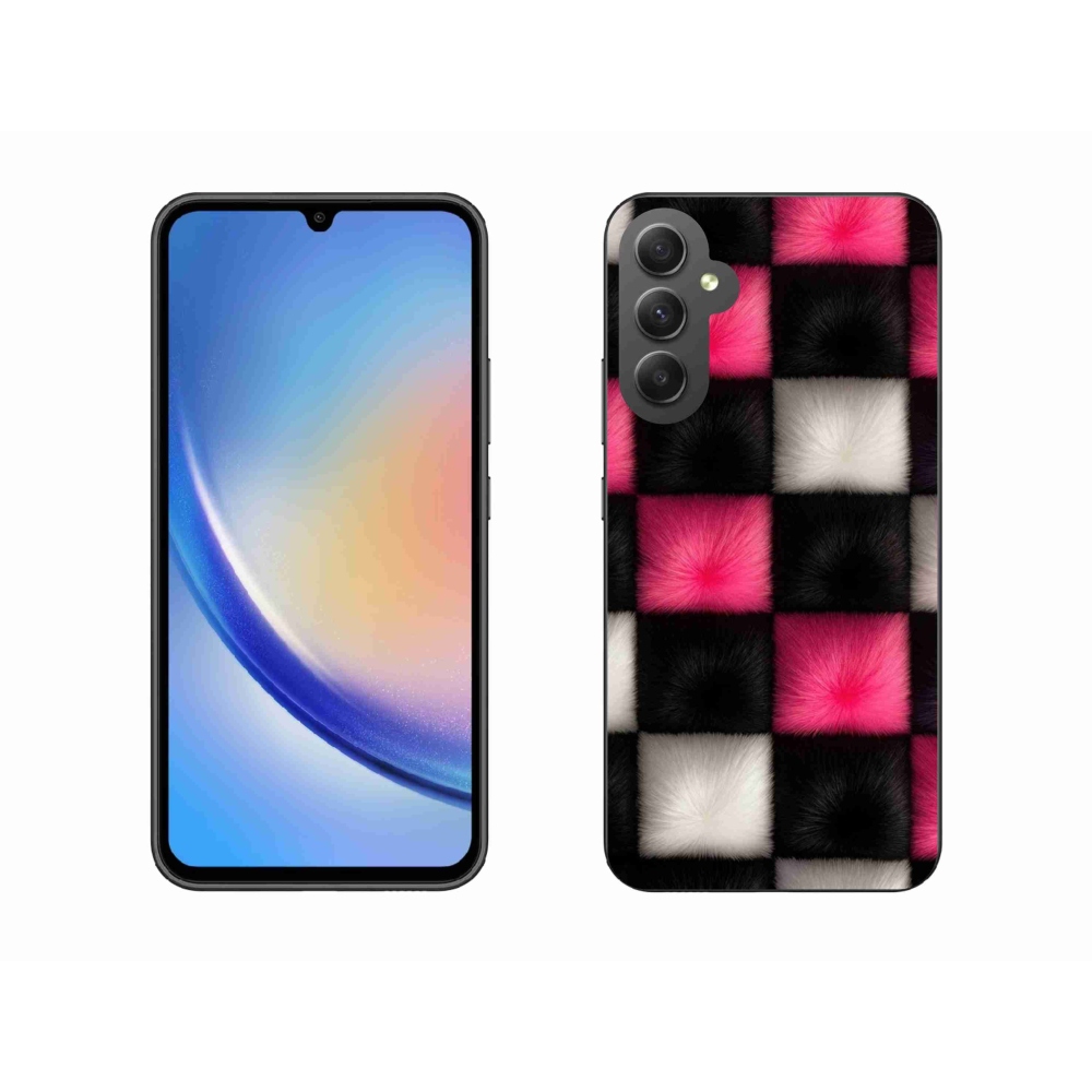 Gelový kryt mmCase na Samsung Galaxy A34 5G - abstraktní motiv 44