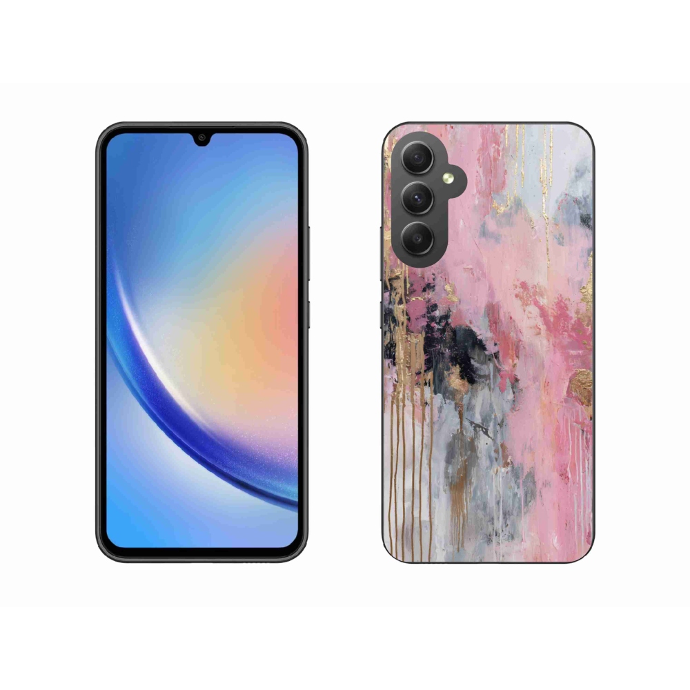 Gelový kryt mmCase na Samsung Galaxy A34 5G - abstraktní motiv 49