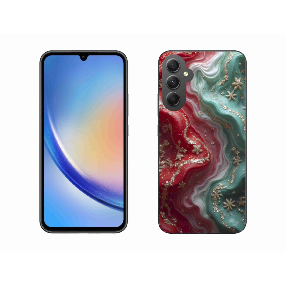 Gelový kryt mmCase na Samsung Galaxy A34 5G - abstraktní motiv 54