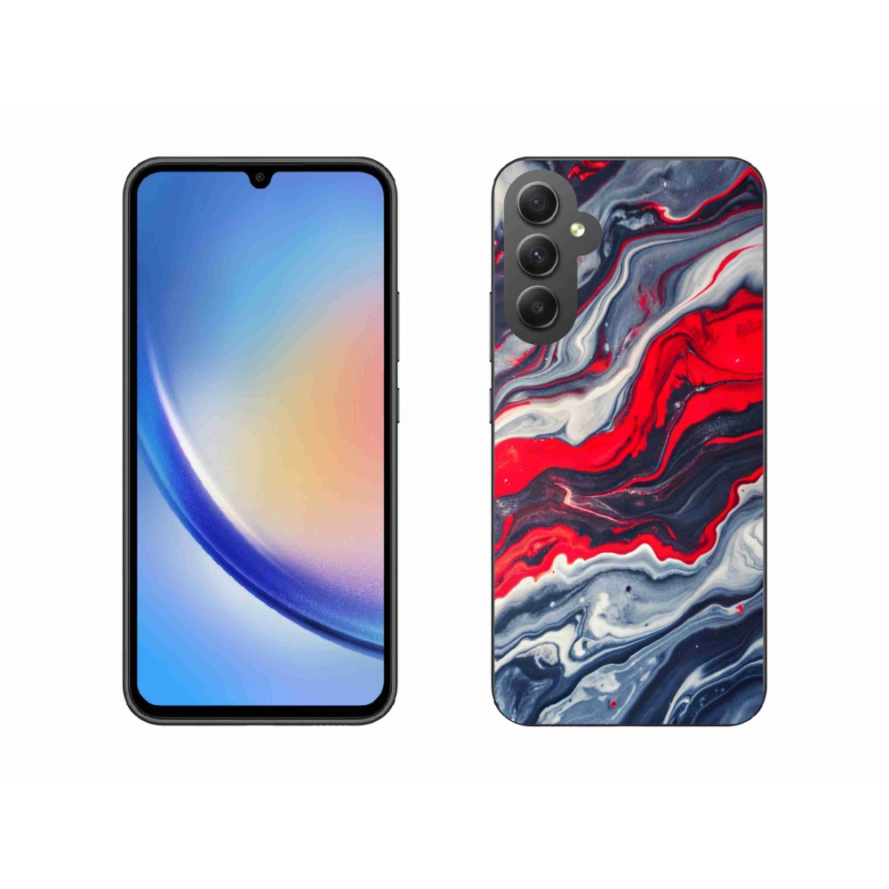 Gelový kryt mmCase na Samsung Galaxy A34 5G - abstraktní motiv 59