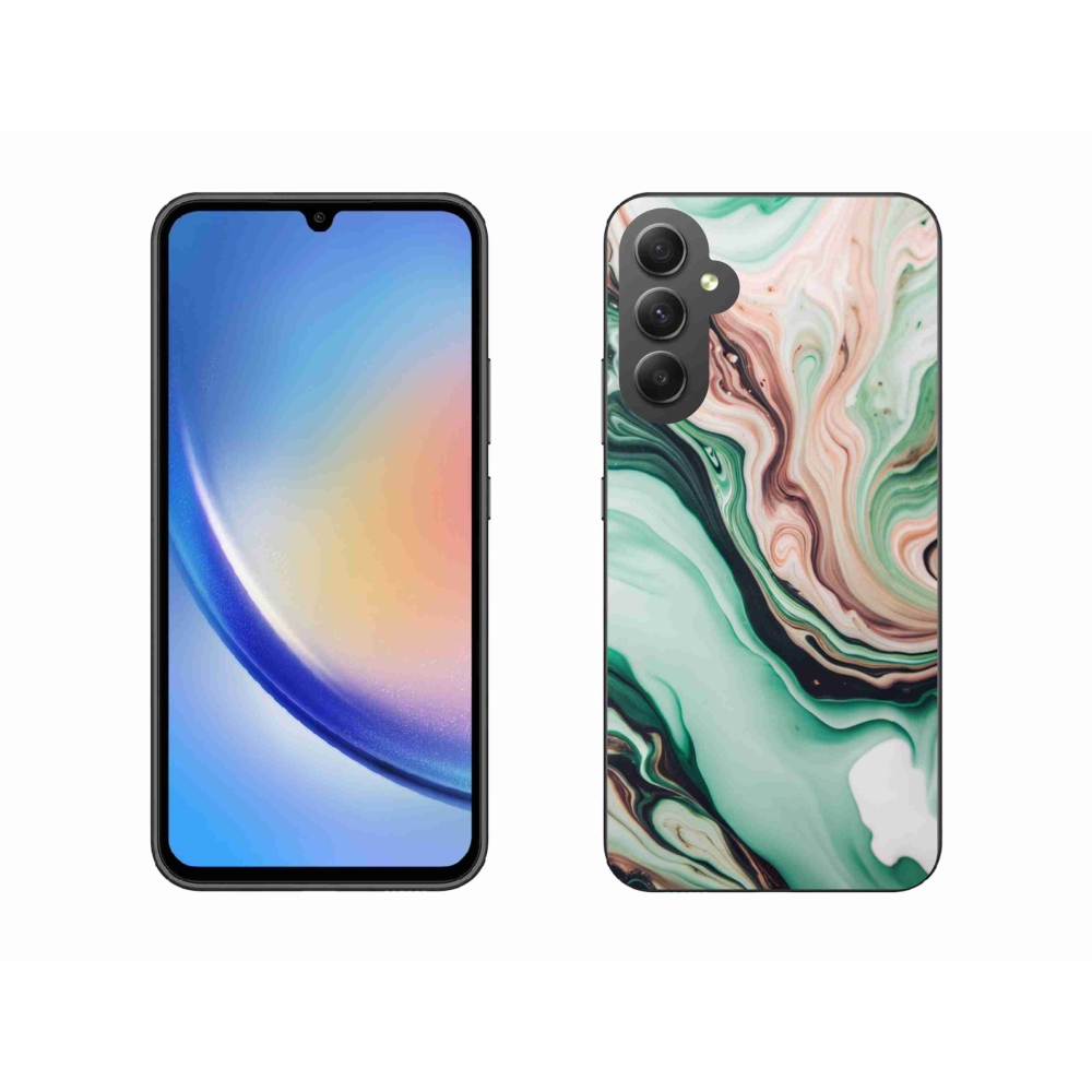 Gelový kryt mmCase na Samsung Galaxy A34 5G - abstraktní motiv 62