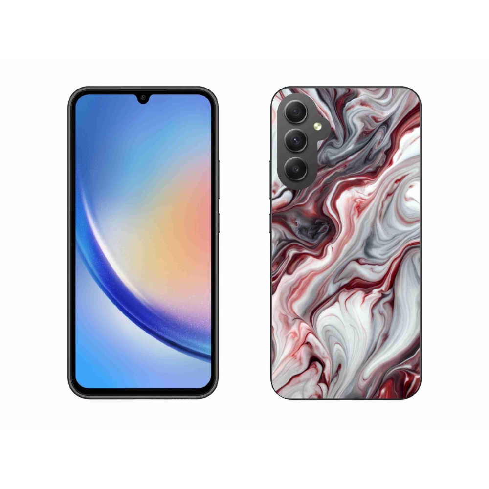 Gelový kryt mmCase na Samsung Galaxy A34 5G - abstraktní motiv 64