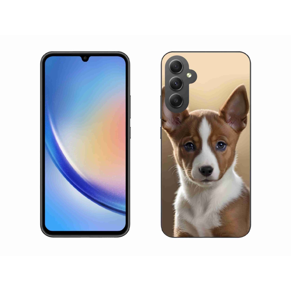Gelový kryt mmCase na Samsung Galaxy A34 5G - basenji