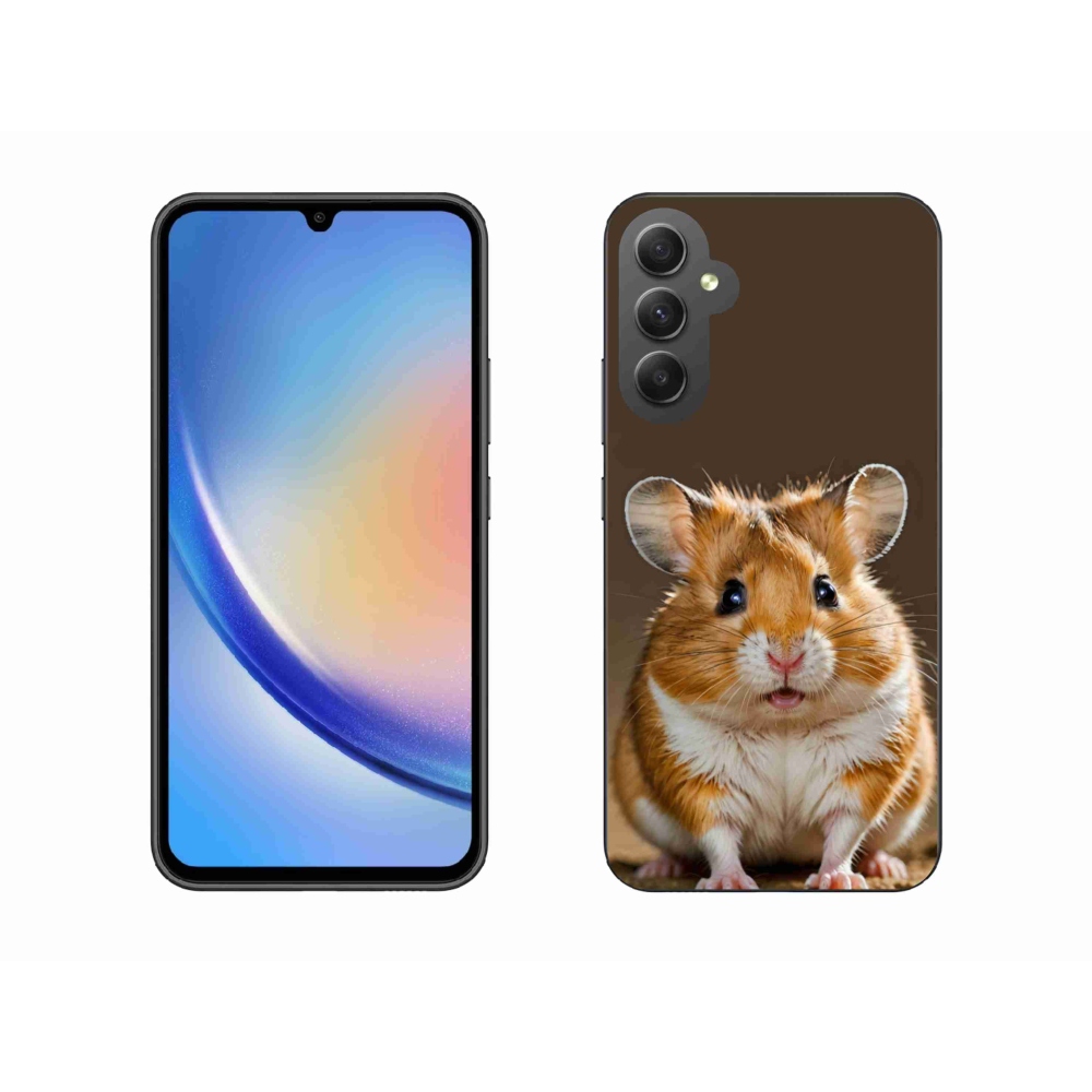 Gelový kryt mmCase na Samsung Galaxy A34 5G - křeček