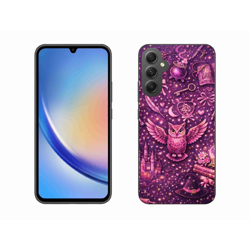 Gelový kryt mmCase na Samsung Galaxy A34 5G - magický svět