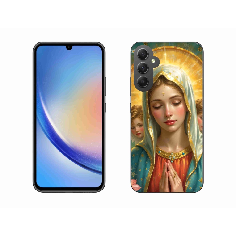 Gelový kryt mmCase na Samsung Galaxy A34 5G - náboženský motiv 3