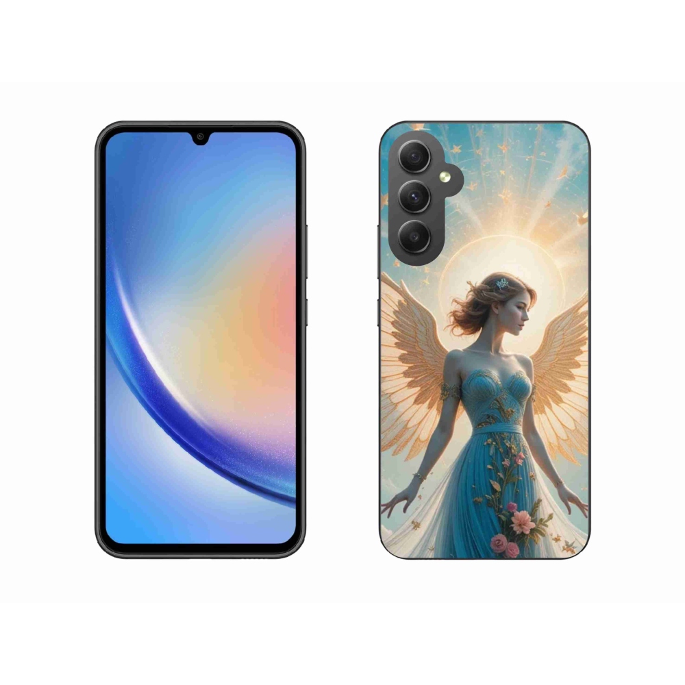 Gelový kryt mmCase na Samsung Galaxy A34 5G - náboženský motiv 4