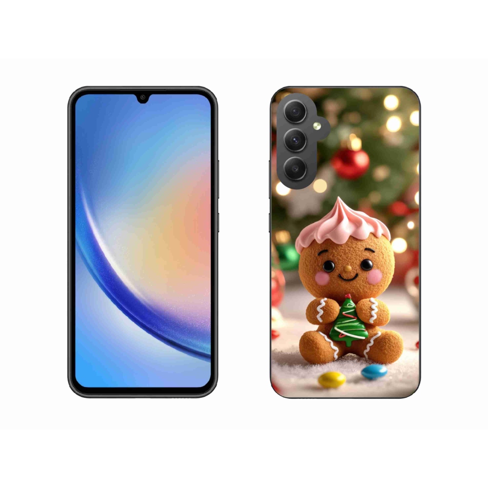 Gelový kryt mmCase na Samsung Galaxy A34 5G - perníček