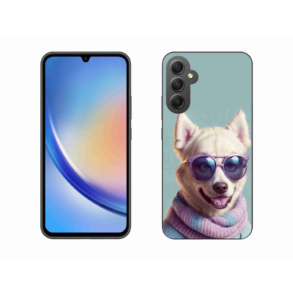 Gelový kryt mmCase na Samsung Galaxy A34 5G - stylový německý špic