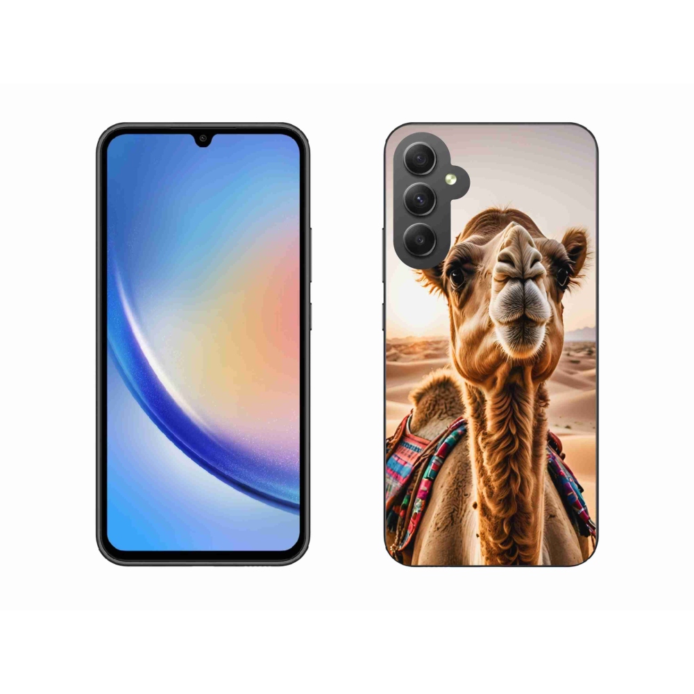 Gelový kryt mmCase na Samsung Galaxy A34 5G - velbloud
