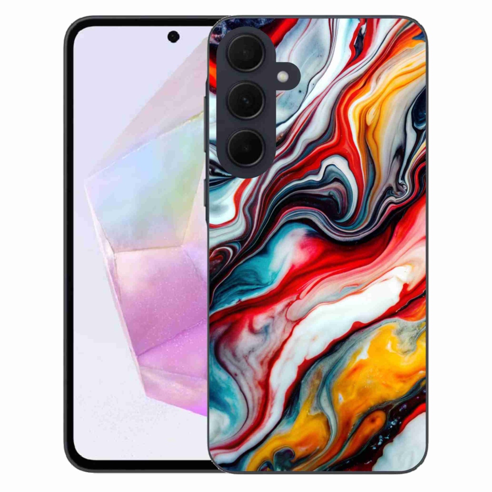 Gelový kryt mmCase na Samsung Galaxy A35 5G - abstraktní motiv 35