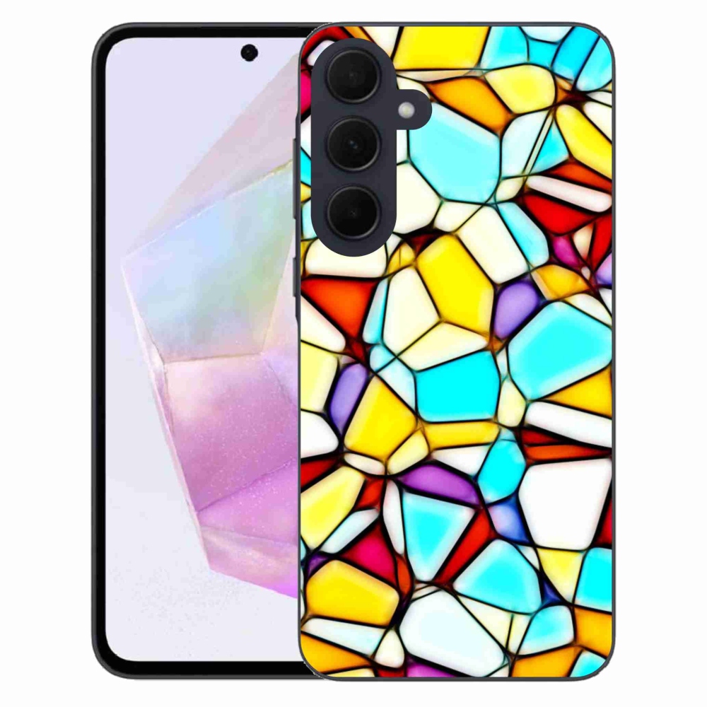 Gelový kryt mmCase na Samsung Galaxy A35 5G - abstraktní motiv 40