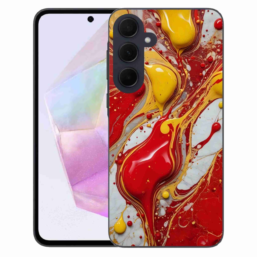 Gelový kryt mmCase na Samsung Galaxy A35 5G - abstraktní motiv 42
