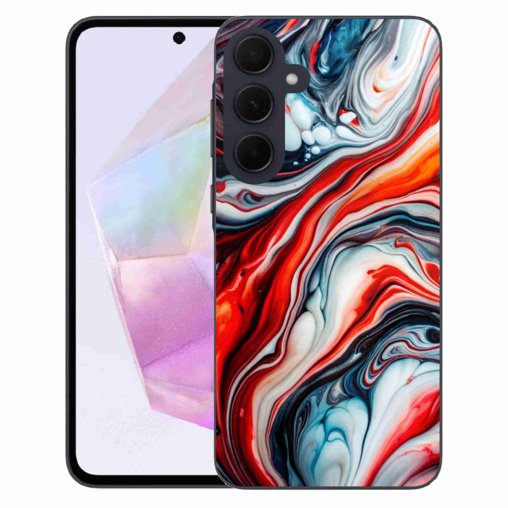 Gelový kryt mmCase na Samsung Galaxy A35 5G - abstraktní motiv 63