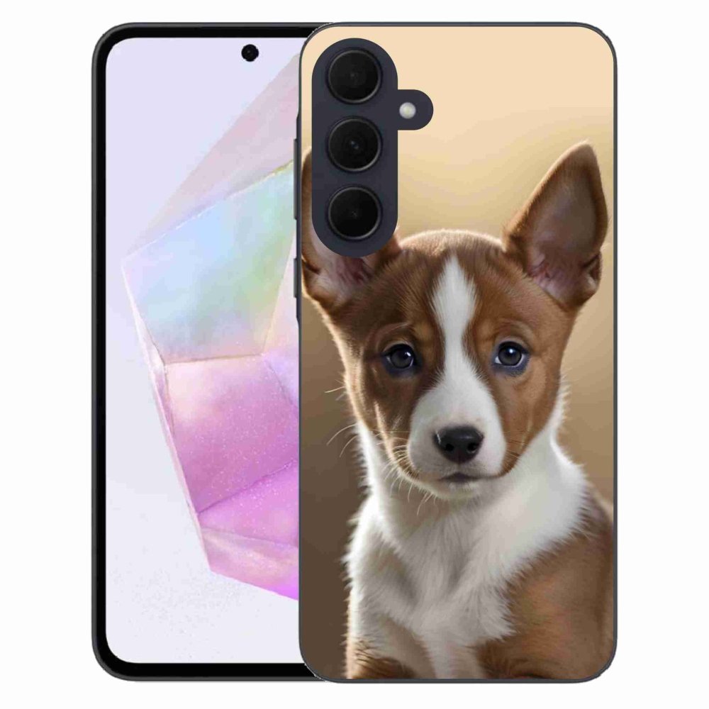 Gelový kryt mmCase na Samsung Galaxy A35 5G - basenji