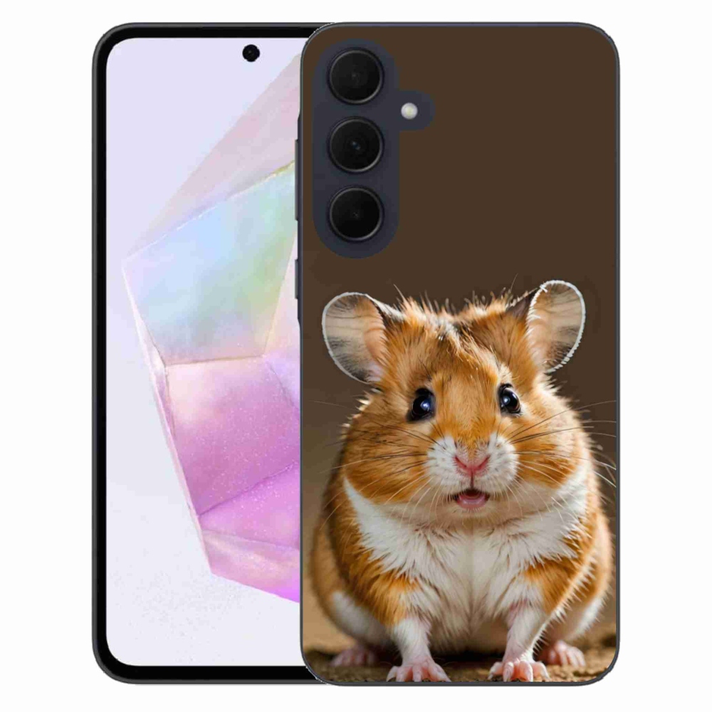 Gelový kryt mmCase na Samsung Galaxy A35 5G - křeček