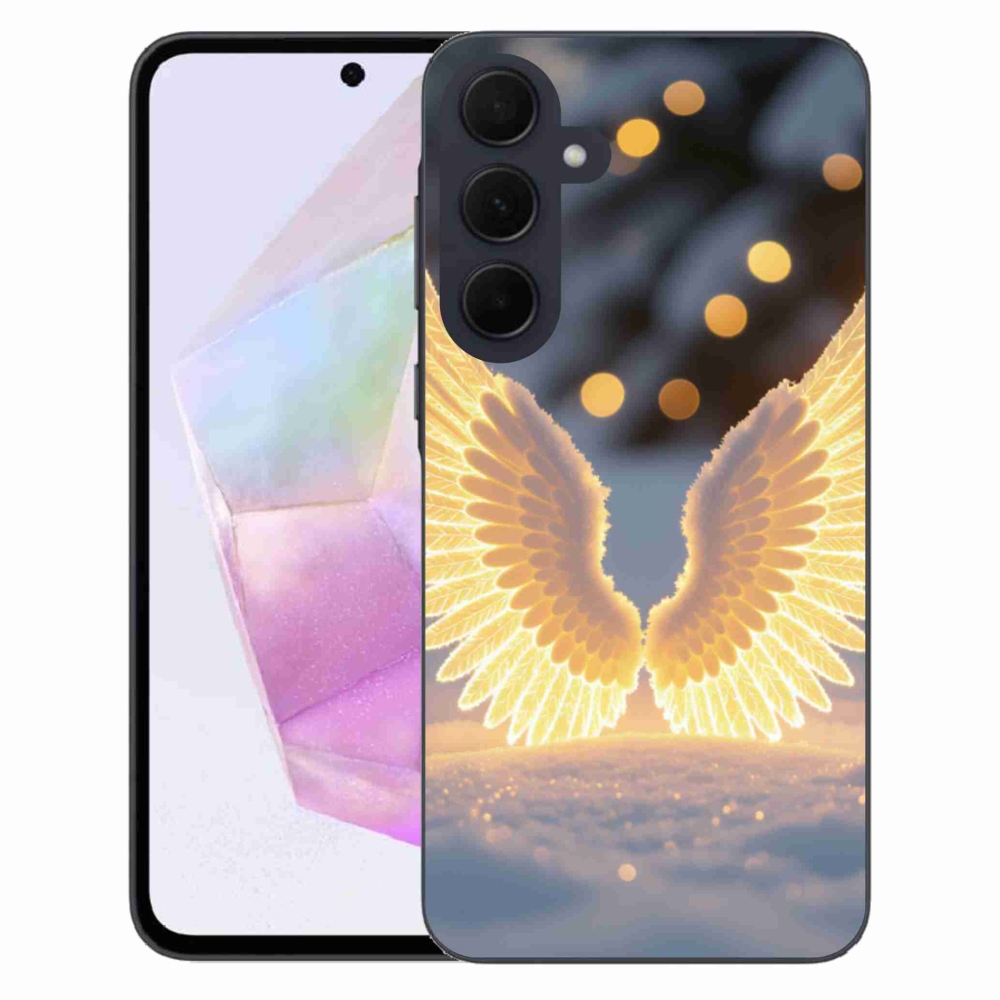 Gelový kryt mmCase na Samsung Galaxy A35 5G - křídla