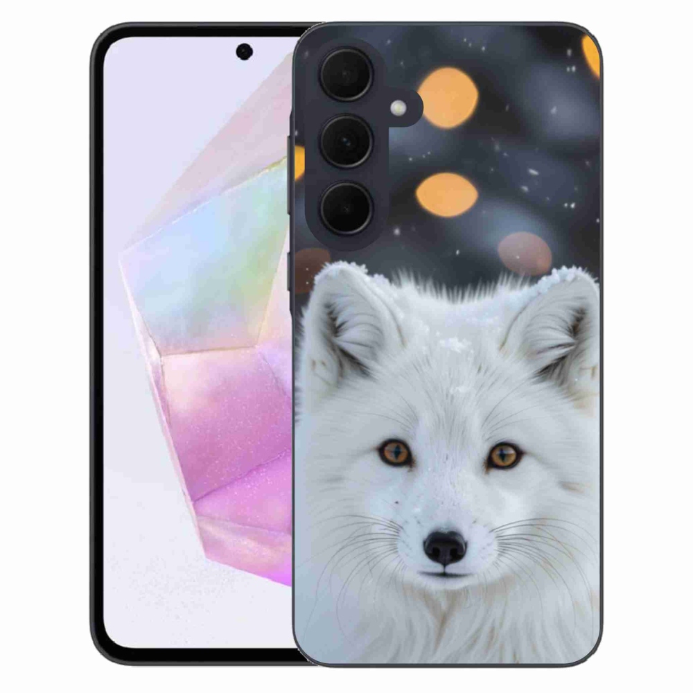 Gelový kryt mmCase na Samsung Galaxy A35 5G - liška polární