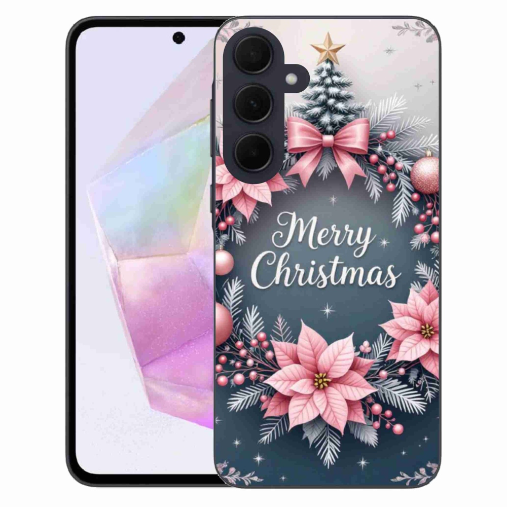 Gelový kryt mmCase na Samsung Galaxy A35 5G - merry christmas