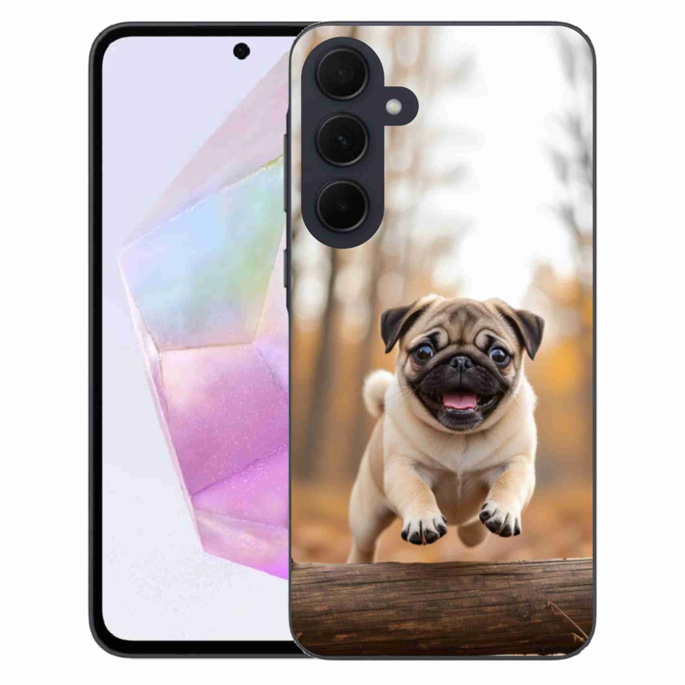 Gelový kryt mmCase na Samsung Galaxy A35 5G - mops 2