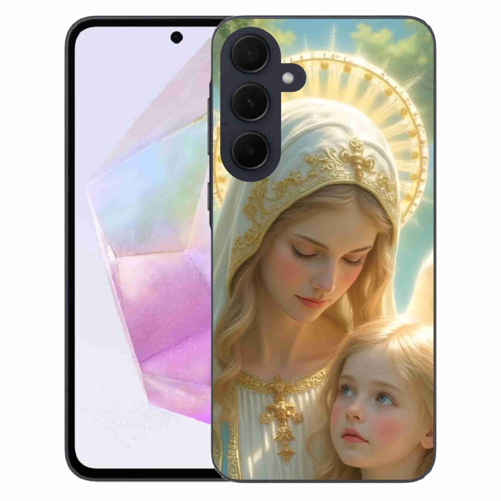 Gelový kryt mmCase na Samsung Galaxy A35 5G - náboženský motiv 2