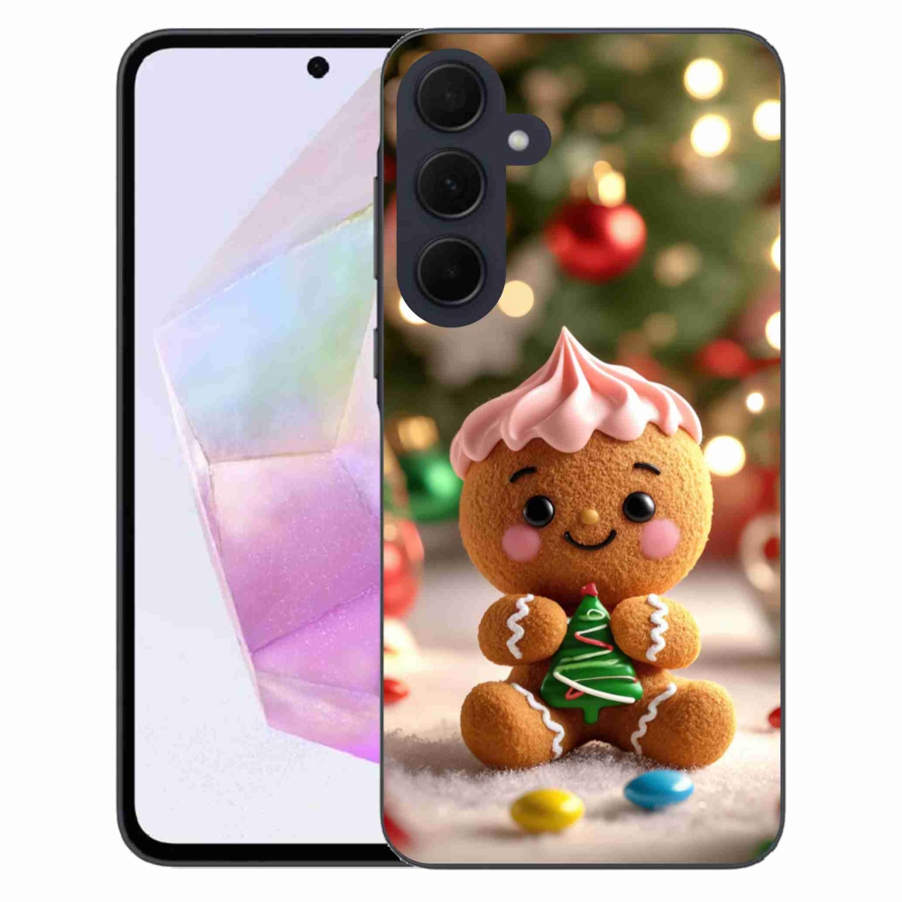 Gelový kryt mmCase na Samsung Galaxy A35 5G - perníček