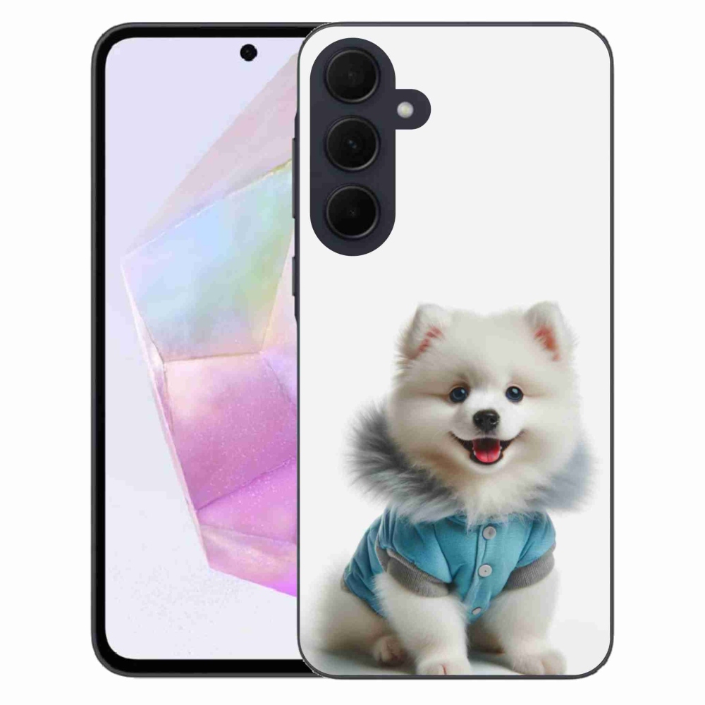 Gelový kryt mmCase na Samsung Galaxy A35 5G - pomeranian