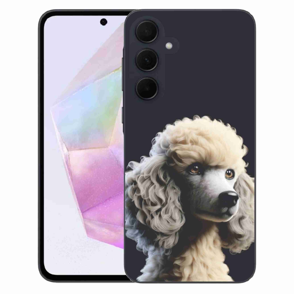 Gelový kryt mmCase na Samsung Galaxy A35 5G - pudl