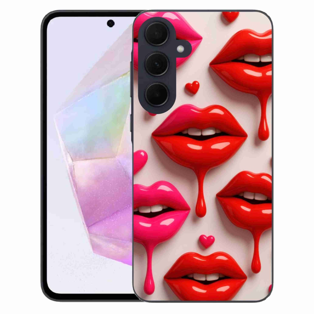 Gelový kryt mmCase na Samsung Galaxy A35 5G - rty 2