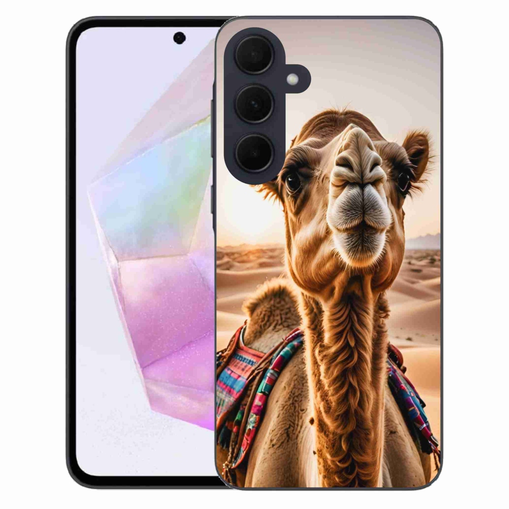 Gelový kryt mmCase na Samsung Galaxy A35 5G - velbloud