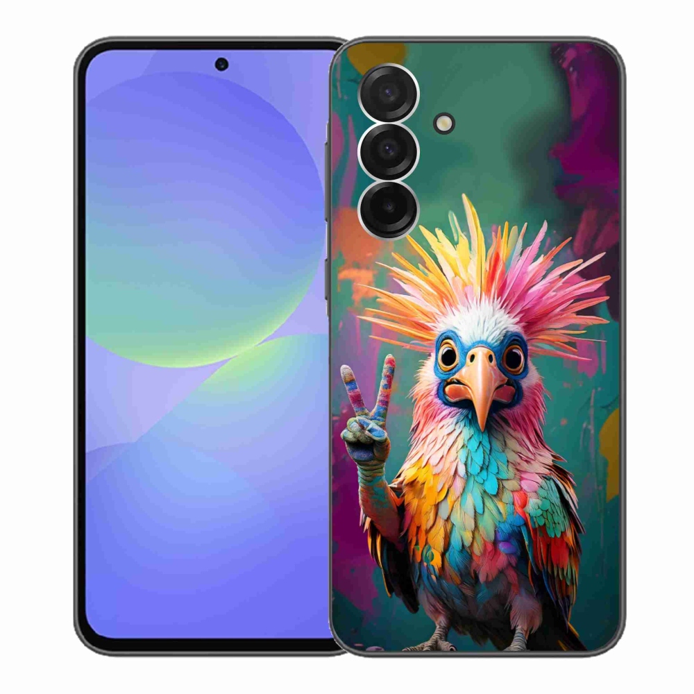 Gelový kryt mmCase na Samsung Galaxy A36 5G - barevný rebel