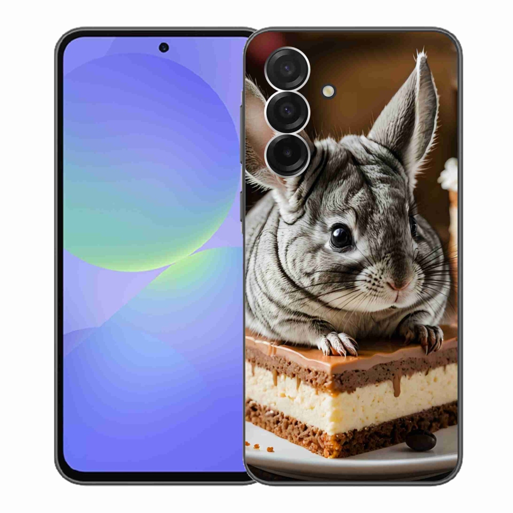 Gelový kryt mmCase na Samsung Galaxy A36 5G - činčila