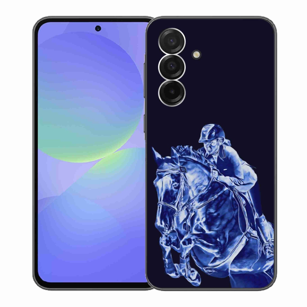 Gelový kryt mmCase na Samsung Galaxy A36 5G - dostihový kůň