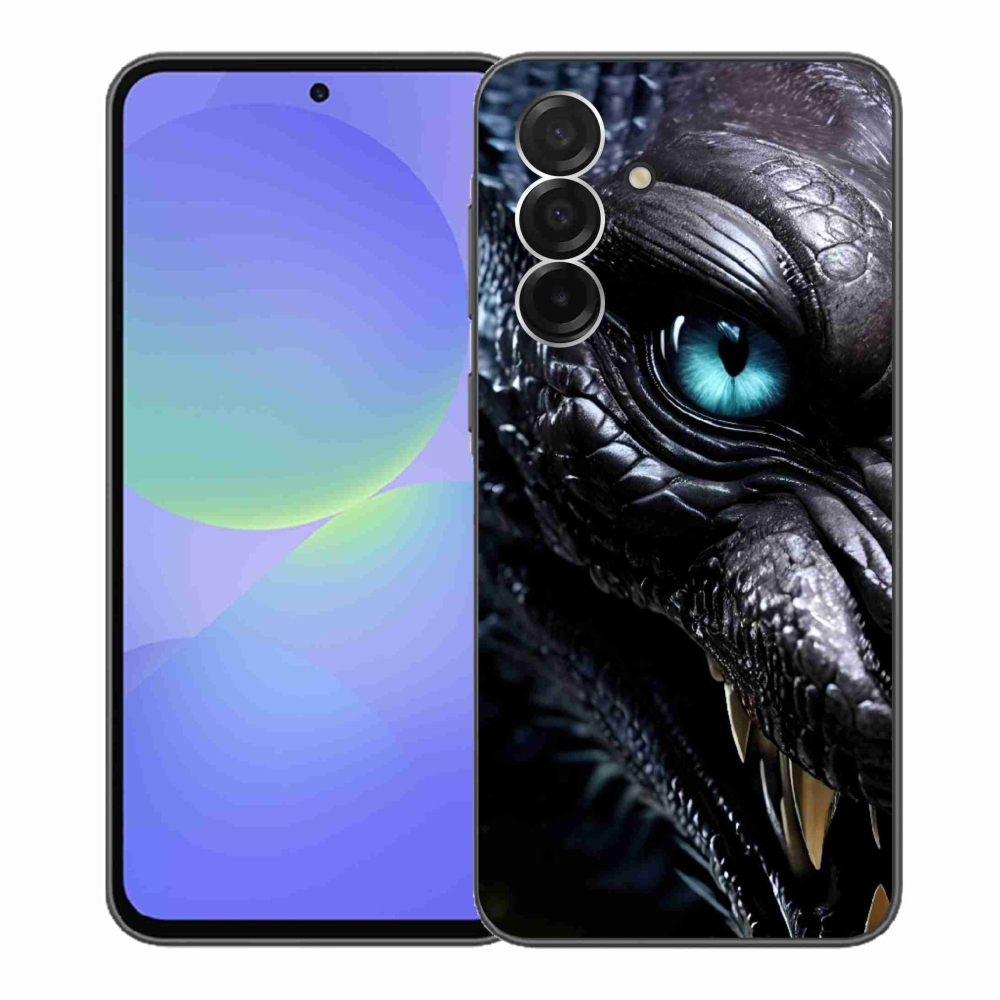 Gelový kryt mmCase na Samsung Galaxy A36 5G - dračí pohled